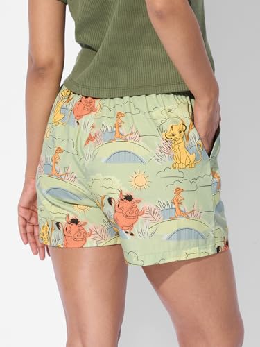 The Souled Store green cotton shorts – image 4
