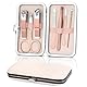 AiQInu Nagelknipser,7-teiliges Maniküre Pediküre Set,Nagelknipser set, Professionelle Edelstahl-Nagelpflege-Werkzeuge, Beauty Nagelpflege Kit zur Hand- & Fußpflege, für Zuhause, Reisen