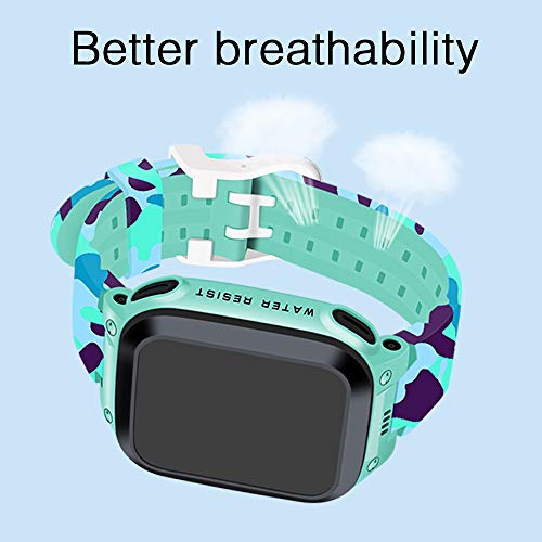 Coholl kinderhorloge vervangende banden,compatibel met PTHTECHUS AGPTEK INIUPO MeritSoar Tech XPLORA siliconen… - Afbeelding 5