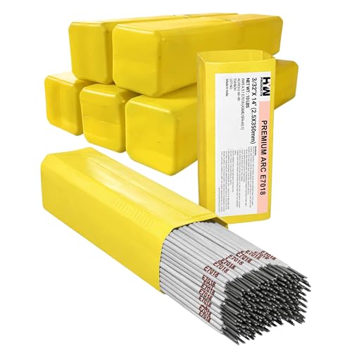 E7018 3/32 1/8 5/32 Premium Arc Welding Rods Carbon Steel Electrode 60 lb (10 lb x 6-pks) (3/32 60 lbs)