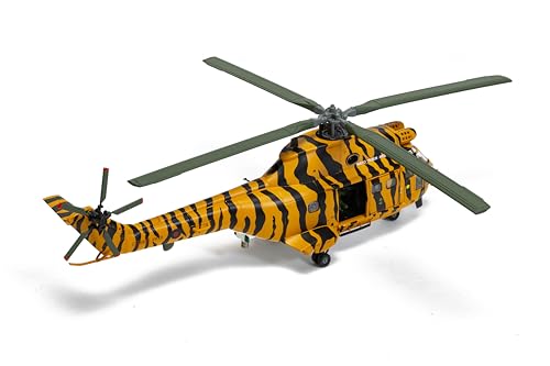 Corgi AA27006 Westland Puma HC-1 - NATO Tiger Meet livery - RIAT 2005 Die-cast Model, Orange, Black, 20 cm (L) x 4.8 cm (W) x 5 cm (H) - Image 4