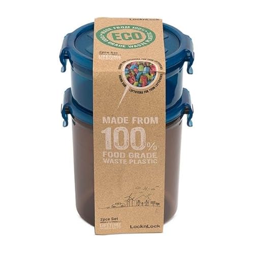 LocknLock Eco 2 Piece Round Container Set