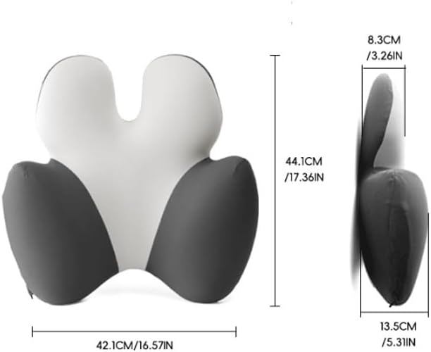 Polyester Waist Protection Sedentary Lumbar Support Pad Office Cushion Pillow