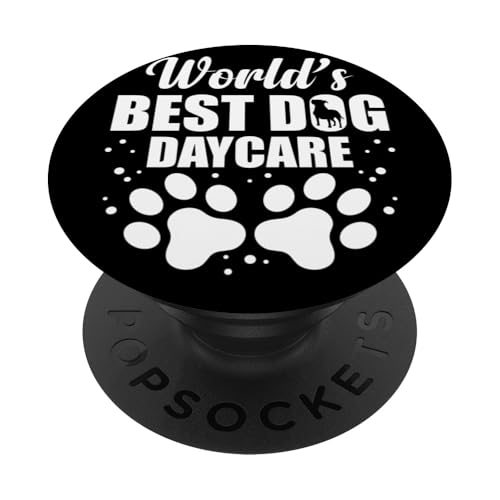 Dog Daycare Worker Supplies Doggy Toys Dog Daycare PopSockets Adhesive PopGrip