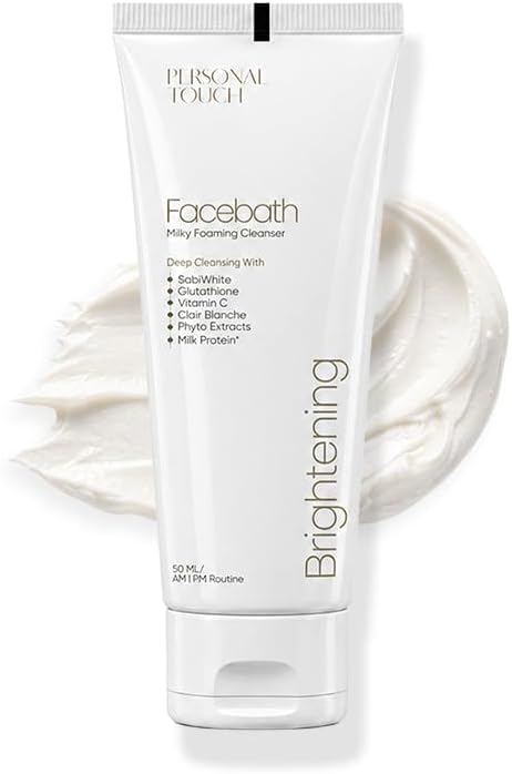Personal Touch Face Wash for Women & Men | Deep Cleansing Face Cleanser with Niacinamide, Salicylic Acid & Tea Tree | Radiance, Pigmentation Care | Age-Defying, Anti-Oxidant, Rebalancing | 50 ml