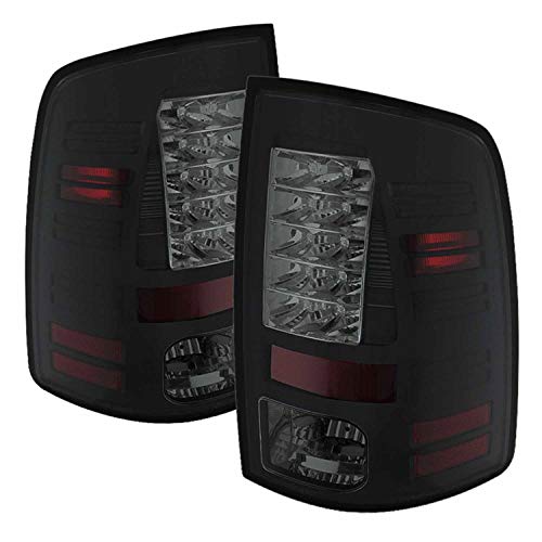 Spyder Auto ALT-YD-DRAM09-LED-BSM Dodge Ram LED Tail Light, Black Smoke
