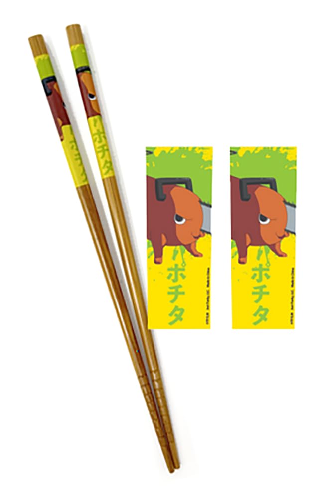 Amazon.com: Just Funky Chainsaw Man Chopsticks - Pochita Merch, 2