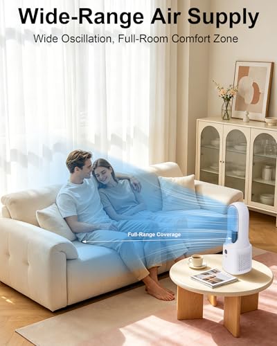 Up to 50% Off Bladeless Desk Fan with Mist Humidifier - Image 5