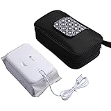 Lictin Portable Baby Wipe Warmer -Safe Baby Wet Wipes Dispenser,Wipes Warmer Rechargeable for...