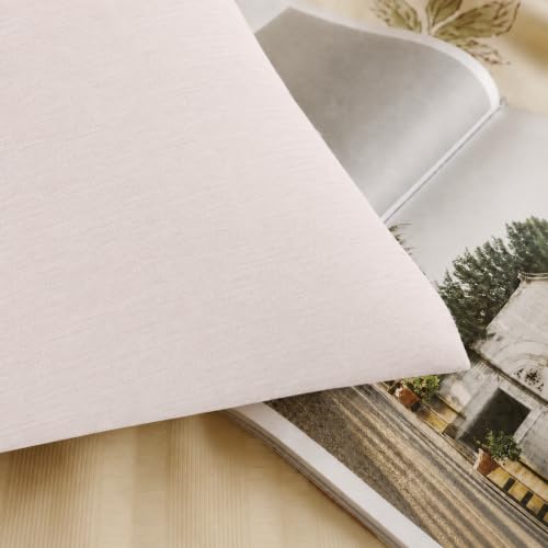 Image of Cortina Cloud Cotton King Size Bedsheet with 2 Pillow Covers | Super Soft, Breathable & Skin-Friendly Bedsheet for Double Bed King Size with Solid Design | (270x250 cm) (Cream, King)