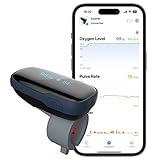 [All-day Accurate Tracker]: Oxylink O2 monitor will automatically track your oxygen level, heart rate and body motion continuously up to 8-12 hours every mins after a full charge. HSA/FSA approved product. [Audio Remind What You Matters]: If oxygen l...