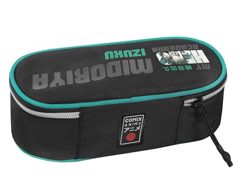 Comix Astuccio ovale organizzato, Unisex - Children and Teenagers Travel Accessory- Packing Organizer, Black, F70042MHA - Image 3