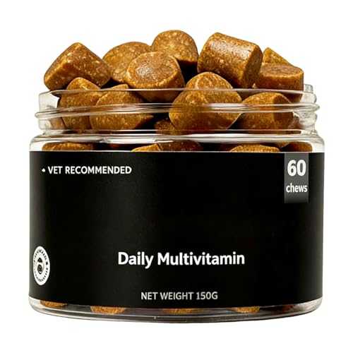 Suplementos Para La Salud Del Perro, Tabletas Masticables, 1 Botella, Vitaminas Diarias Para Perros, Suplemento Digestivo Para Cachorros, Apoya El Estilo De Vida Activo Para Cachorros, Todas Las Razas