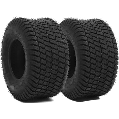 YITAMOTOR 18x8.50-8 Lawn Mower Tires (Set of 2), 4 Ply Tubeless Tractor Turf Tire, 18x8.50x8 Lawnmower Tires Fits Most Lawn & Garden Vehicle, 815LBS Capacity