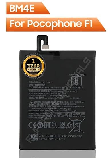 Image of BM4E Battery for Redmi Poco F1 Battery with 1 Year Warranty**** (U19)