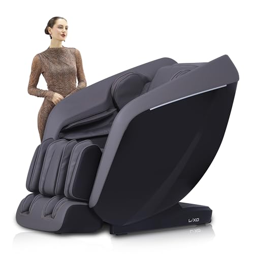 Image of Lixo LI5333 inchIntelligent Wellness inch 4D Massage Chair | AI Body Scanning | 22 Auto Programs | SL Track | Voice Control | Dual Heating | 3-Level Zero Gravity | USB Charging - Black
