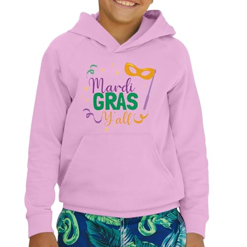Sweat à capuche enfant de qualité premium pour le Carnaval et Mardi Gras