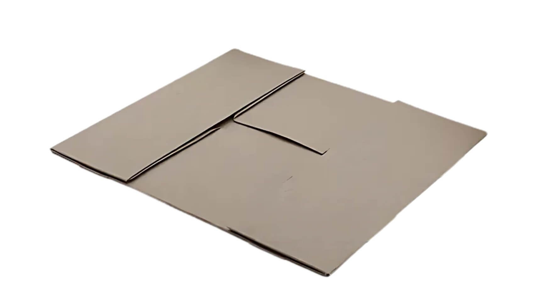 100x Stülpdeckelkarton 2-teilig 305 x 215 x 100 mm 450g/qm Grau Stülpdeckelschachtel Vollpapp Aufrichteschachtel Deckel + Boden passend für DIN A4