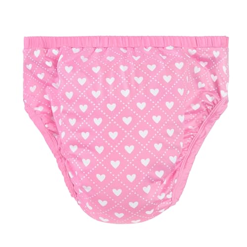 Image of Littleforbig Soft Silky Underwear Comfortable Washable Reusable Adult Training Pants - Blushing Baby