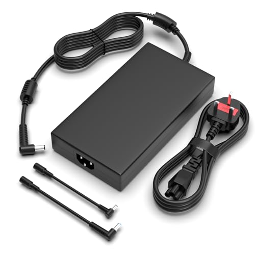MAXPOR 180W Laptop Charger Compatible with MSI Gaming Laptop Stealth Thin GF63 GF65 GF75 GS66 GS65 GS63 MSI Katana GF66 GF76 Pulse GL66 GL76 GL75 GL72 WF66 WF76 Sword 15 AC Adapter Power Cord