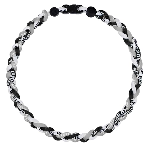 SUPBOMM Baseball Rope Necklaces League Team Colors Braided Necklace Baseball Team Gifts White Sox