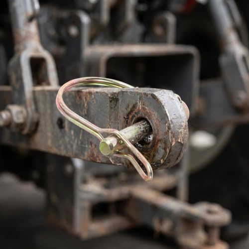 Pasadores en forma de D ibasenice de 8 piezas con bloqueo de cable para remolques 5