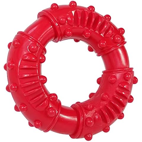 Anillo de Mordedura de Perro de Goma Natural Cover