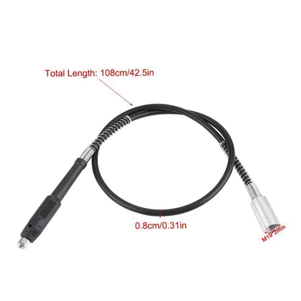 Diy Crafts 10584 12988 Universal Flexible Drill Shaft Grinder Extension Screwdriver Coupler Connector Bit Rotary Tool, Multicolor 2