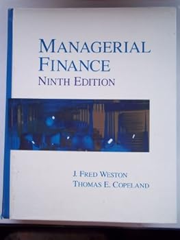 Hardcover Managerial Finance, Ninth Edition Book