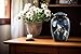 Midnight Wolves Cremation Urn – 3 Wolves Howling at The Moon – Full Size Wolf Urn for Human Ashes up to 210 lbs – Moonlit Wolves Memorial Funeral Urn for Men and Women with Velvet Bag (Large)