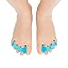 Correct Toes – Bunion Corrector, Toe Separator & Toe Spacers for Men and Women, Unisex, Aqua, Large