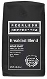 32oz Breakfast Blend, Whole Bean Coffee, Medium Roast, by Peerless Coffee & Tea (Pack of 1)