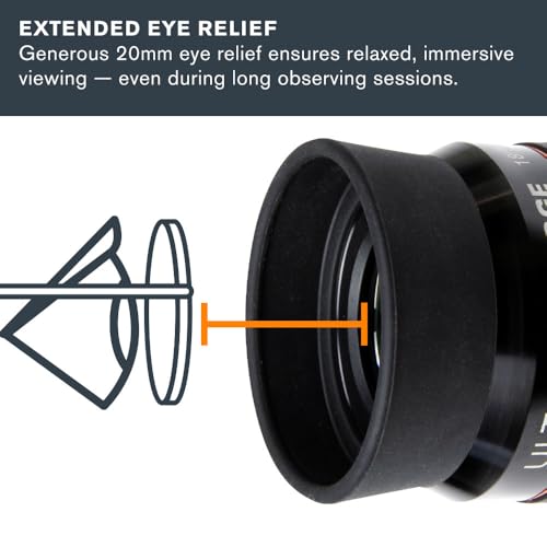 Celestron Ultima Edge 18mm 1.25" Eyepiece for Moon & Deep-Sky Viewing - image 5