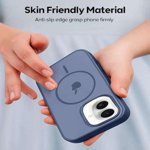 Image of AIBEX Back Cover for Samsung Galaxy S23 Ultra 5G MagSafe Compatible | Slim Case with Wireless Charging Support | Anti-Scratch, Anti-Fingerprint & Lightweight Military-Grade Protective Cover - Black