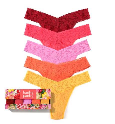hanky panky ORG THG 5PK PRNT BOX2
