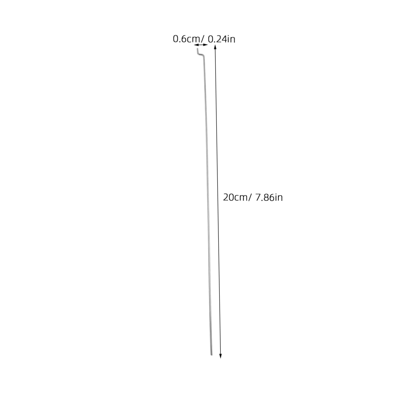 HEMOTON Enhance Rc Model Flying Skills 20 Sets of Metal Pushrod Stopper for DIY Airplane Linkage Assembly