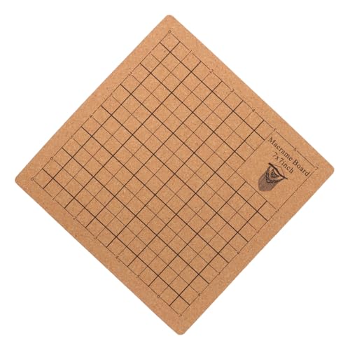Tavola di legno e spilli a t: la tavola per macramè è portatile e non lascerà il foro evidente sulla superficie quando si spinge lo spillo nella tavola di legno, tavola per macramè per