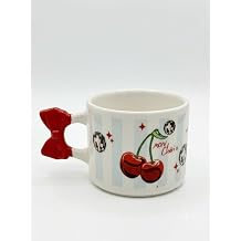 Mon Cherix Sarmal Tasar ml  El Yap m  Krem Parlak Kurdele Kulp Kupa - El  ili i Hediyelik Kupa Bardak Mug