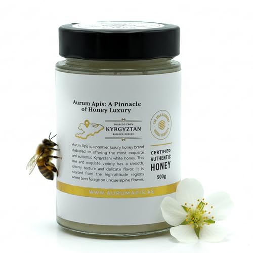 Miel blanca cruda Aurum Apis 500g pura y natural miniatura 4