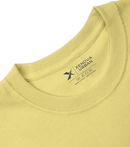 Image of XENOVAURBAN Men's Regular Fit Biker Printed Round Neck Cotton T-Shirt | Graphic Printed Casual Wear Unisex Fit XS to 3XL Tshirt RN-Bike