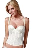 Dominique Chopper Lace Strapless Bustier – Convertible Low Back Design, Cotton Lined Support (#8739) – Lingerie for women