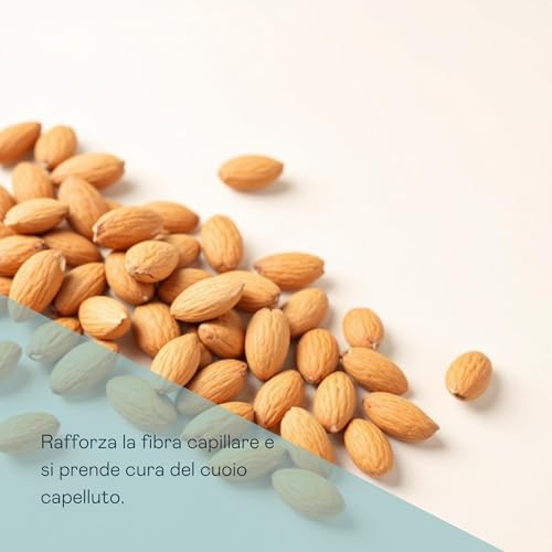 Valquer Shampoo Alla Mandorla | Rinforza E Protegge I Capelli | Pulizia Profonda E Morbidezza Per Tutti I Tipi Di Capelli | Formula Vegana, Senza Siliconi | Flacone Da 5 Litri, Formato Professionale - 4