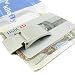 kilofly Stainless Steel Hinged Money Clip, with kilofly Mini Gift-for-You Card