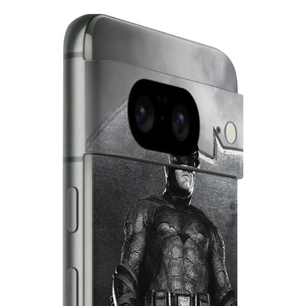 Skinit Decal Phone Skin Compatible with Google Pixel 8 - Officially Licensed The Justice League (2017) Batman Poster Design