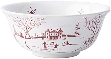 Juliska Country Estate Winter Frolic Ruby Cereal/Ice Cream Bowl
