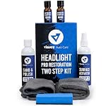 Vicrez Auto Care vac107 Headlight Pro Restoration Two Step Kit