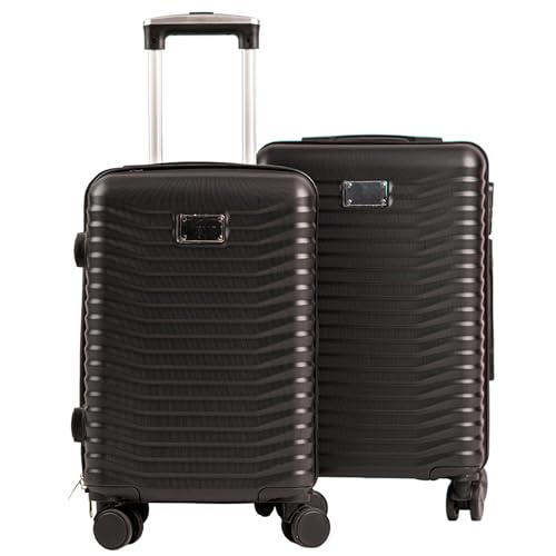 Catálogo de Maletas de viaje en oferta los 10 mejores. 48 Set de 2 Maletas de Viaje Rígidas 20” y 18” – Equipaje Ligero con Ruedas 360° y Candado TSA, Maletas ABS de Mano y Cabina Resistentes para Avión, Viajes Cortos, de...