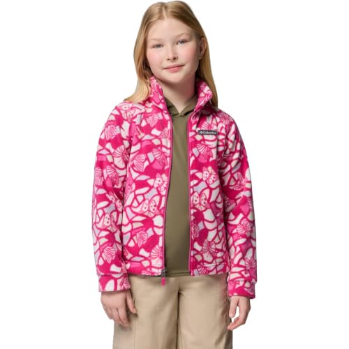 Image of Columbia Girls Benton Springs Ii Printed Fleece