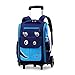 Zainetti per Bambini Zaino Scuola Elementare Zaini per Bambini Della Scuola di Rotolamento per Ragazze Borsone per Trolley a Ruote Zaino per Ragazze per Adulti per Laptop 6-12 Anni, Blu Navy