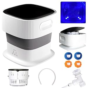 Foldable Washing Machine – MOYU Portable Washing Machine for Baby Girls Clothes Socks Underwear Towels The Washer Suitable for Apartment Travel Camping RV